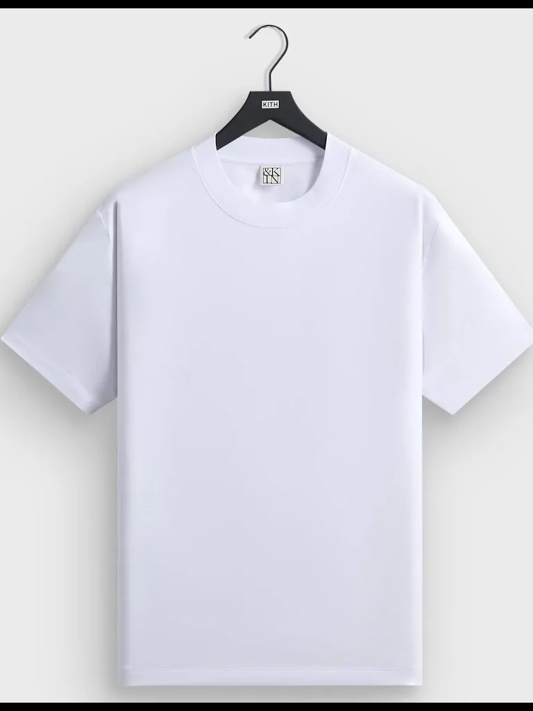 Kith White Short Xxl Short Sleeve Crewneck T-Shirt